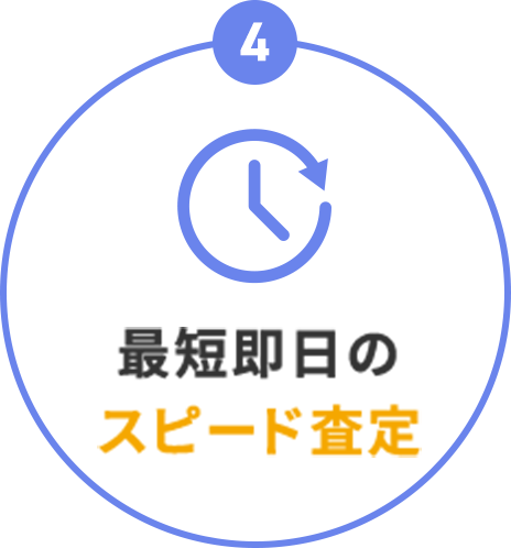 最短即日のスピード査定